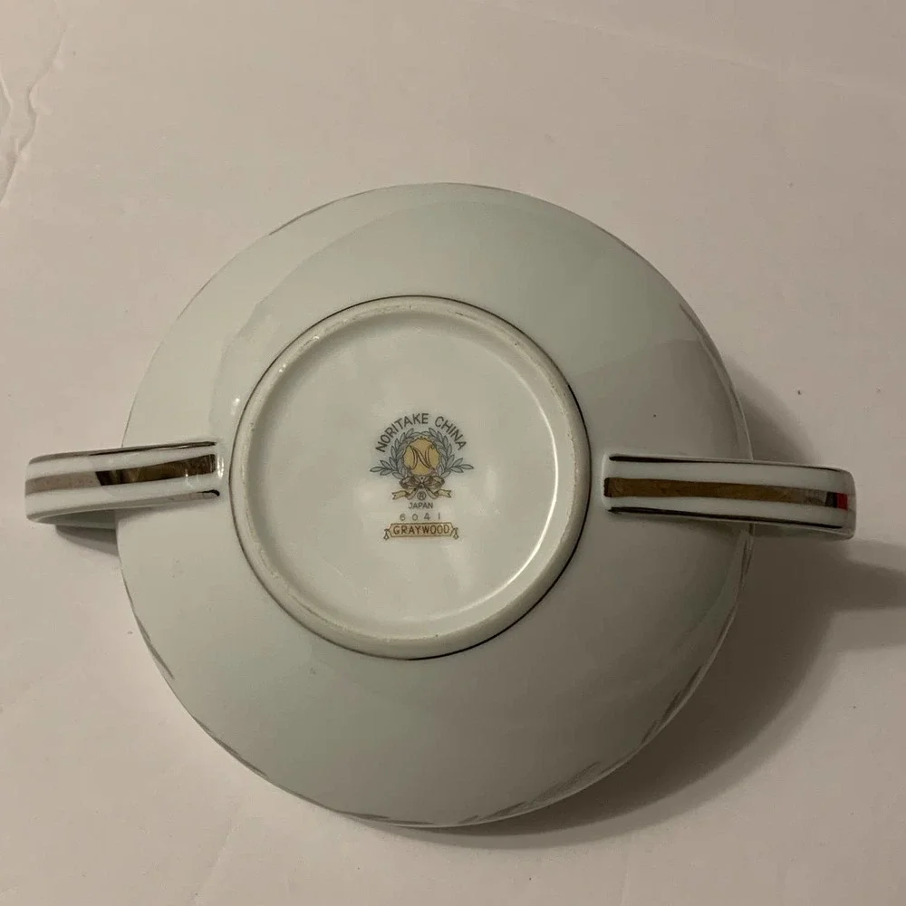 Noritake Vintage 1960's Graywood Replacement Sugar Bowl With Lid‎ #6041
